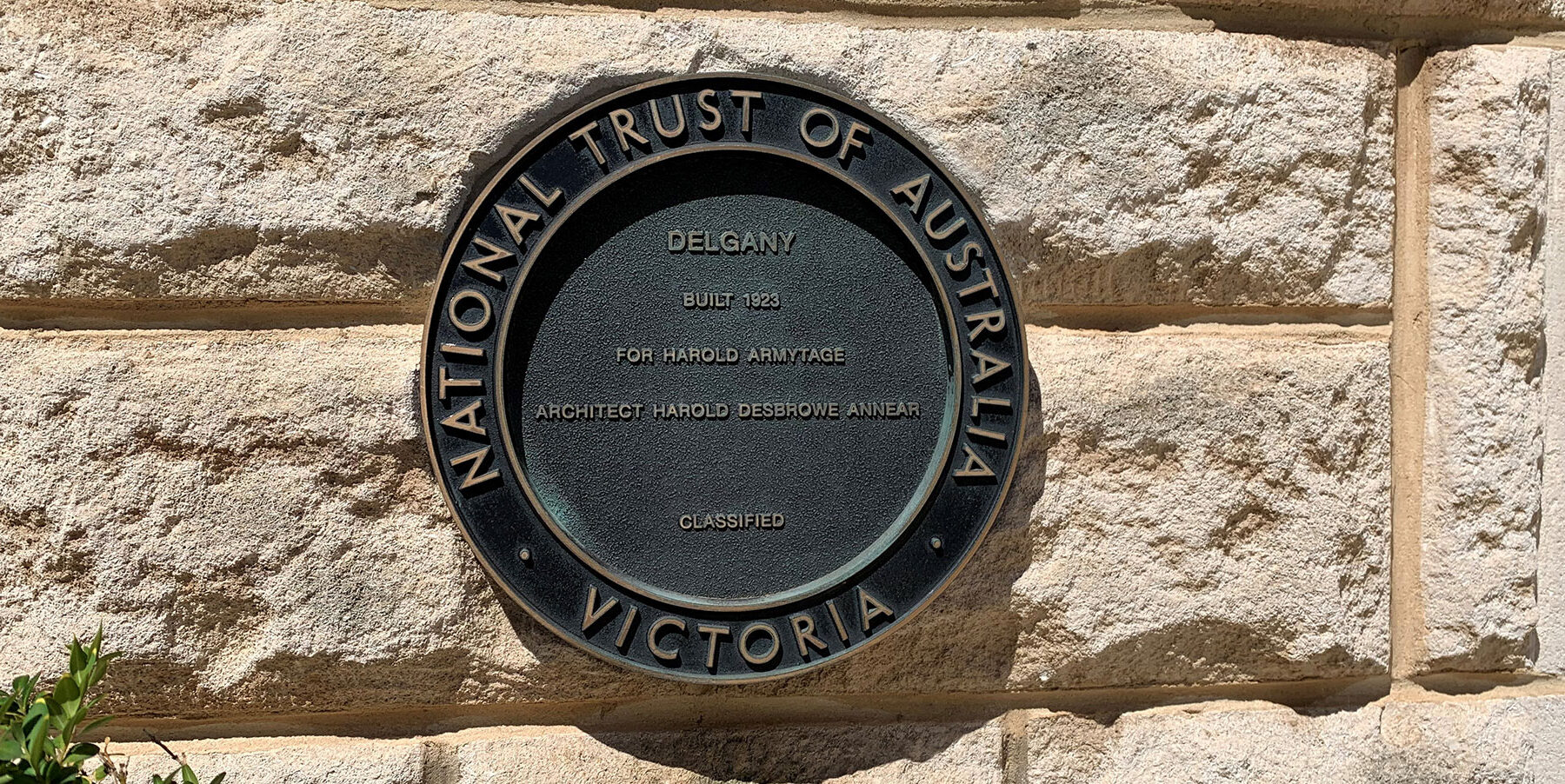 Delgany Header Plaque